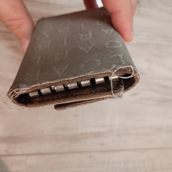 Bvlgari Key holder Key case Logo Mania Beige Silver Woman - Picture 5 of 10